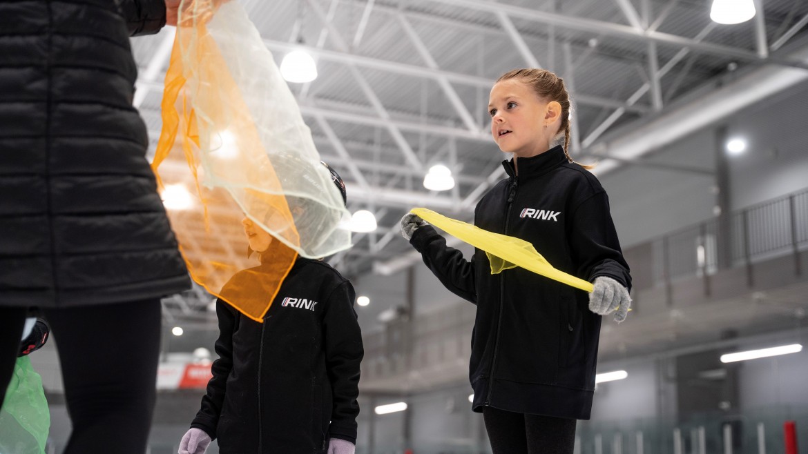 Youth Female Figure Skater RINK
