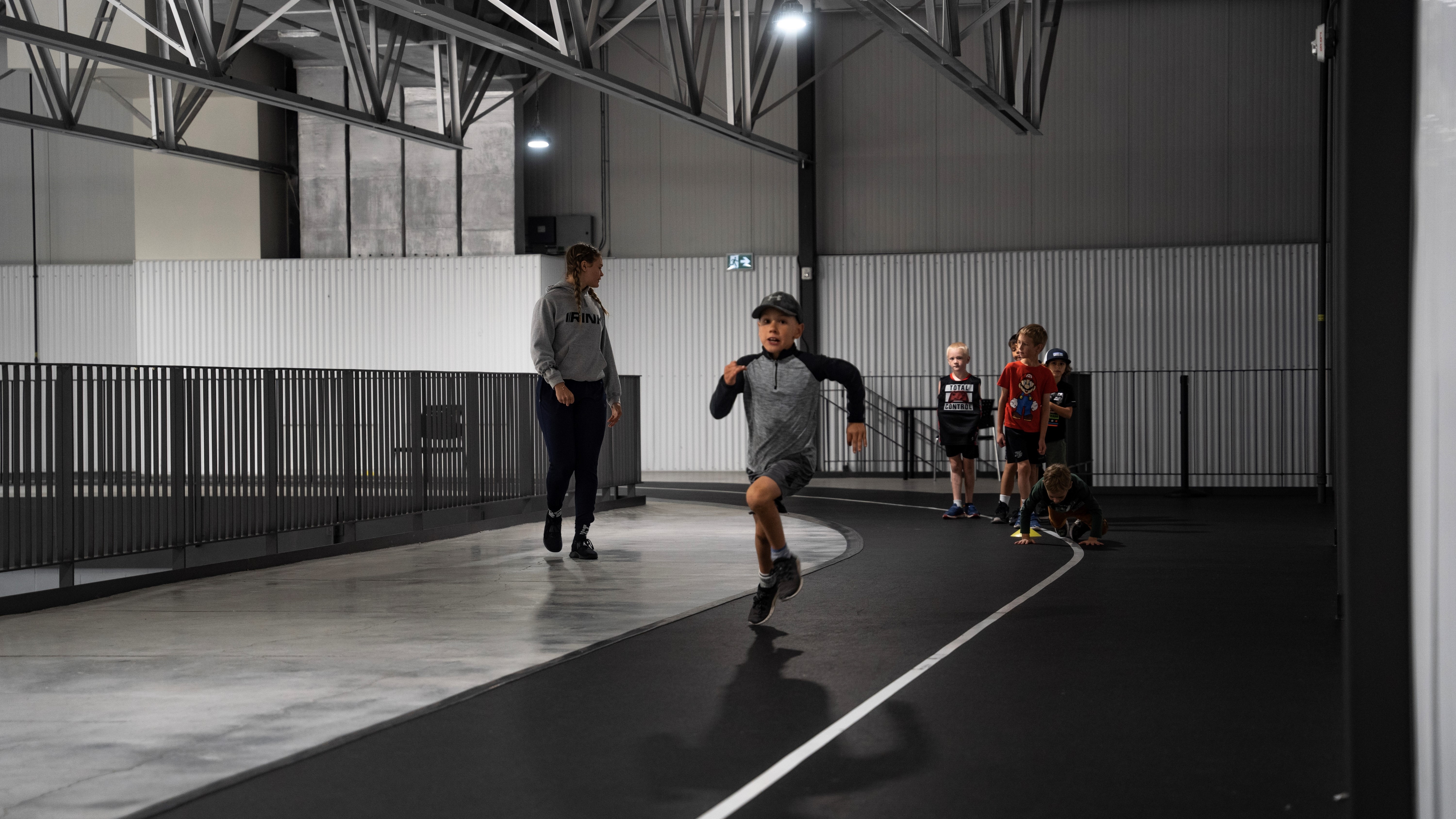 Off Ice Training for Youth Hockey Players on Track Dryland