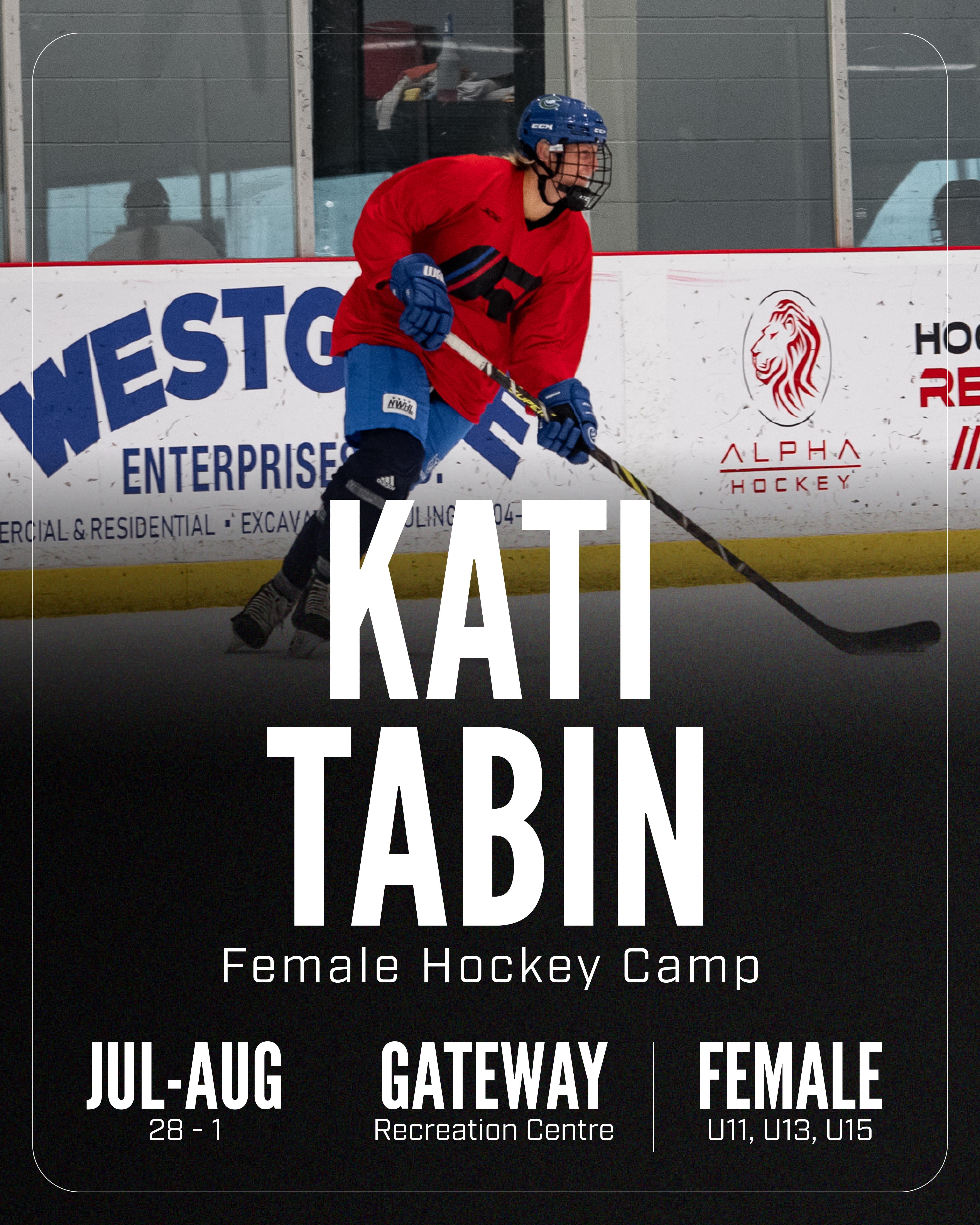 Kati Tabin Female Hockey Camp