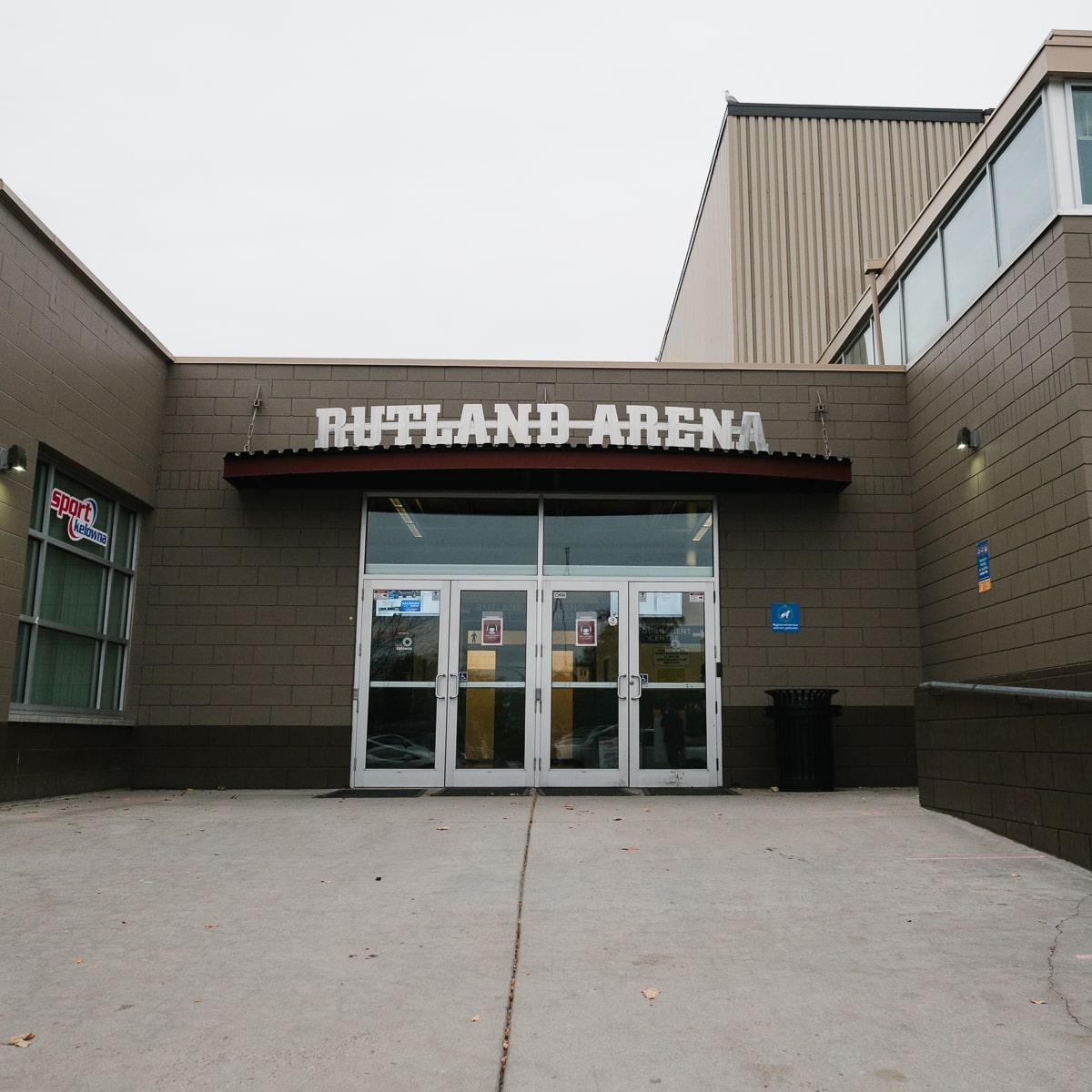 Rutland Twin Arena Entrance Kelowna
